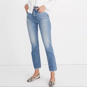 Madewell The Petite Perfect Vintage Jean in Ainsworth Wash 33 petite